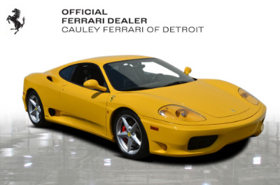 Used 2003 Ferrari 360 Modena F1 Used 2003 Ferrari 360 Modena F1 for sale $94,900 at Cauley Ferrari in West Bloomfield MI 4