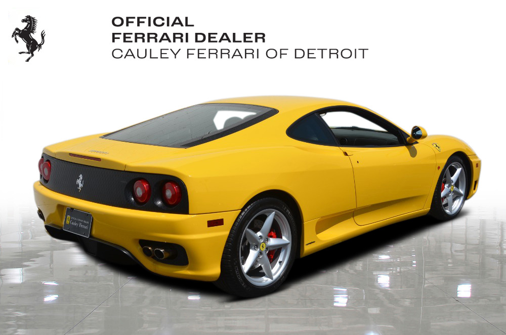 Used 2003 Ferrari 360 Modena F1 Used 2003 Ferrari 360 Modena F1 for sale Sold at Cauley Ferrari in West Bloomfield MI 6