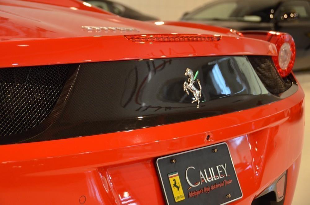 Used 2013 Ferrari 458 Spider Used 2013 Ferrari 458 Spider for sale Sold at Cauley Ferrari in West Bloomfield MI 18