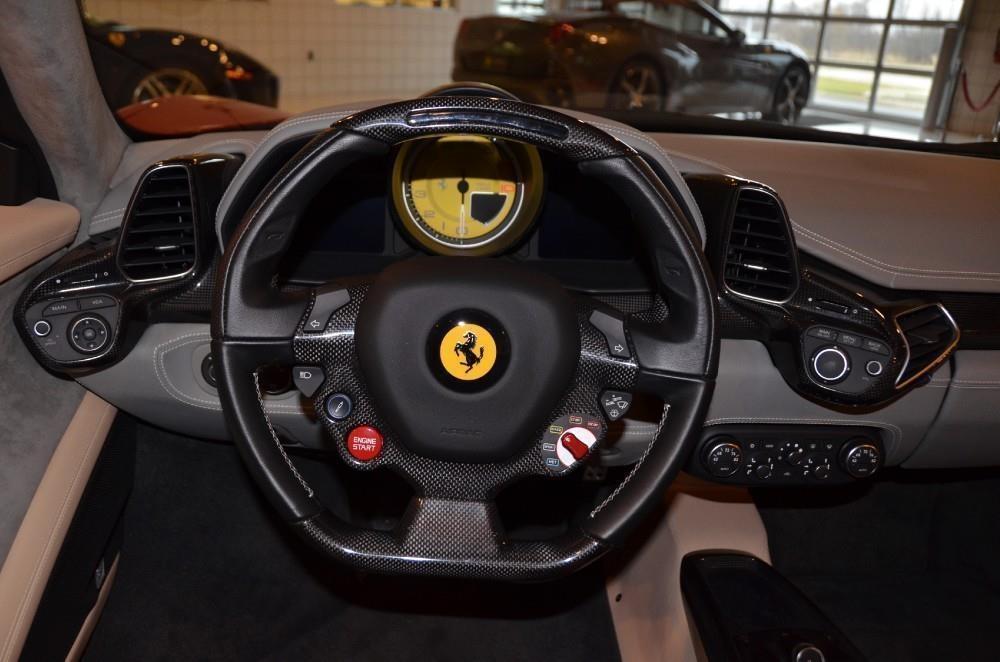 Used 2013 Ferrari 458 Spider Used 2013 Ferrari 458 Spider for sale Sold at Cauley Ferrari in West Bloomfield MI 27