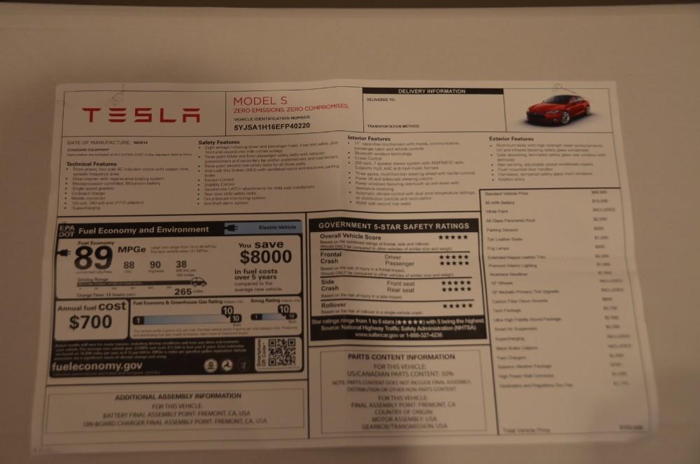 Used 2014 Tesla Model S 85 Used 2014 Tesla Model S 85 for sale Sold at Cauley Ferrari in West Bloomfield MI 47