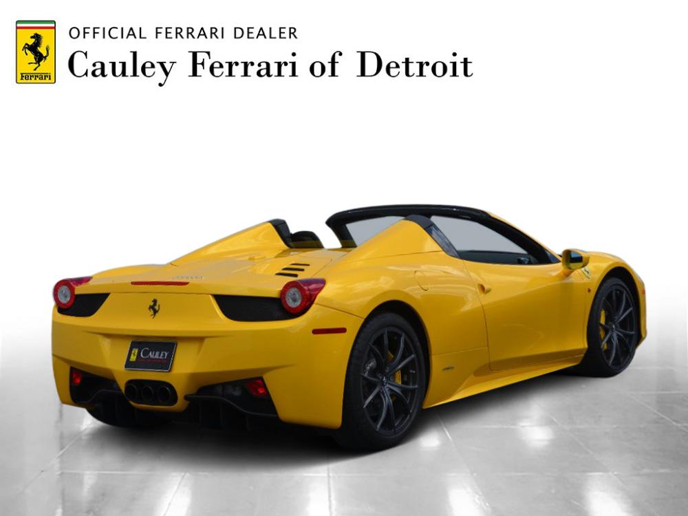 Used 2013 Ferrari 458 Spider Used 2013 Ferrari 458 Spider for sale Sold at Cauley Ferrari in West Bloomfield MI 6