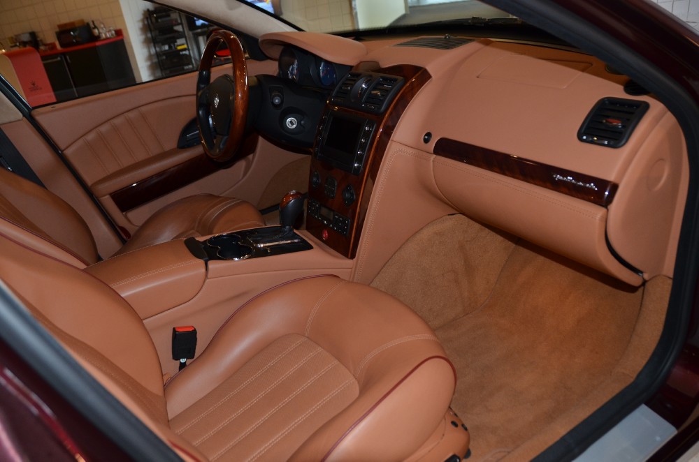 Used 2008 Maserati Quattroporte Executive GT Automatic Used 2008 Maserati Quattroporte Executive GT Automatic for sale Sold at Cauley Ferrari in West Bloomfield MI 38