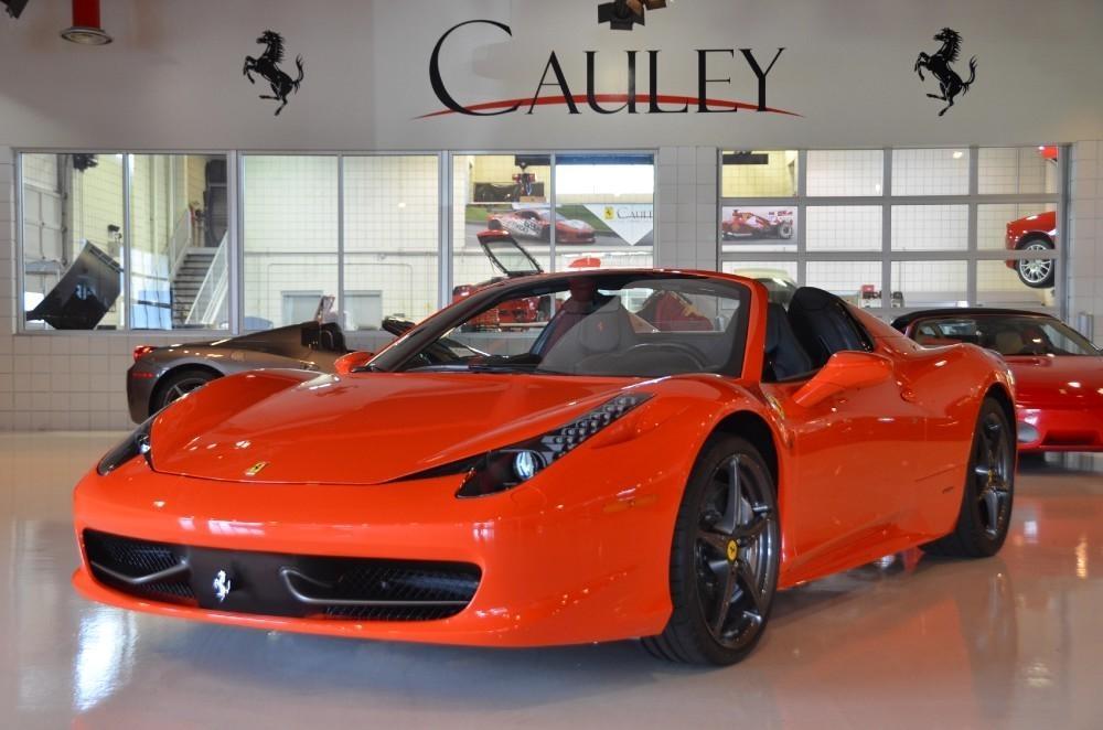 Used 2013 Ferrari 458 Spider Used 2013 Ferrari 458 Spider for sale Sold at Cauley Ferrari in West Bloomfield MI 12