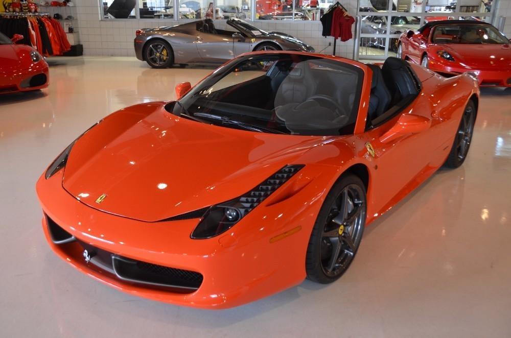 Used 2013 Ferrari 458 Spider Used 2013 Ferrari 458 Spider for sale Sold at Cauley Ferrari in West Bloomfield MI 13