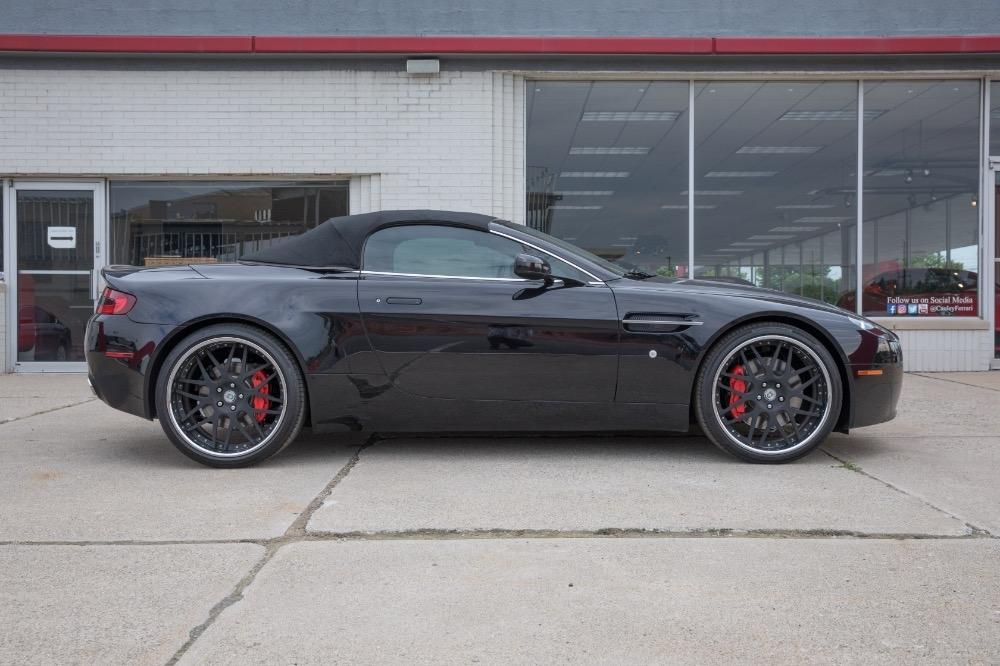 Used 2009 Aston Martin V8 Vantage Roadster Used 2009 Aston Martin V8 Vantage Roadster for sale Sold at Cauley Ferrari in West Bloomfield MI 13