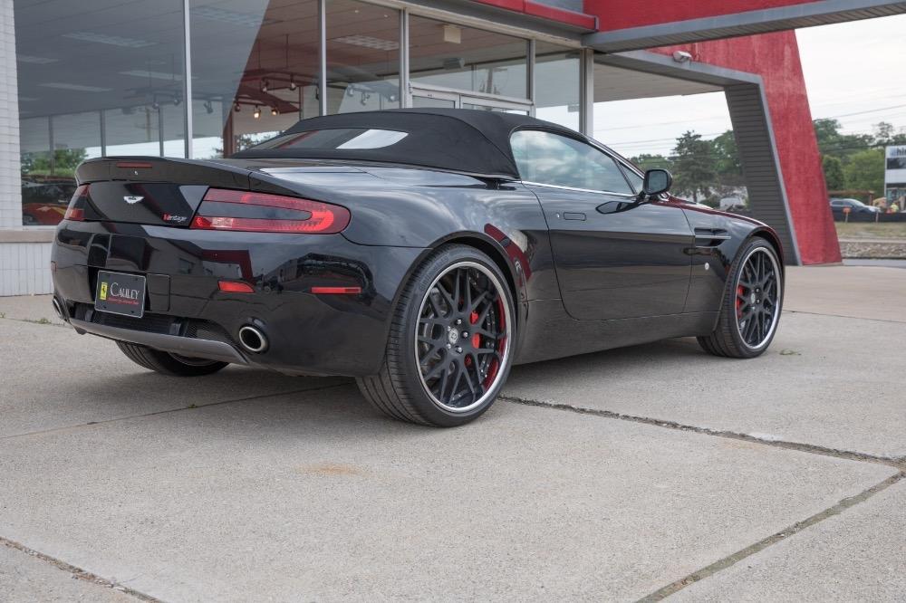 Used 2009 Aston Martin V8 Vantage Roadster Used 2009 Aston Martin V8 Vantage Roadster for sale Sold at Cauley Ferrari in West Bloomfield MI 14