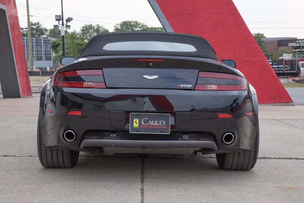 Used 2009 Aston Martin V8 Vantage Roadster Used 2009 Aston Martin V8 Vantage Roadster for sale Sold at Cauley Ferrari in West Bloomfield MI 15