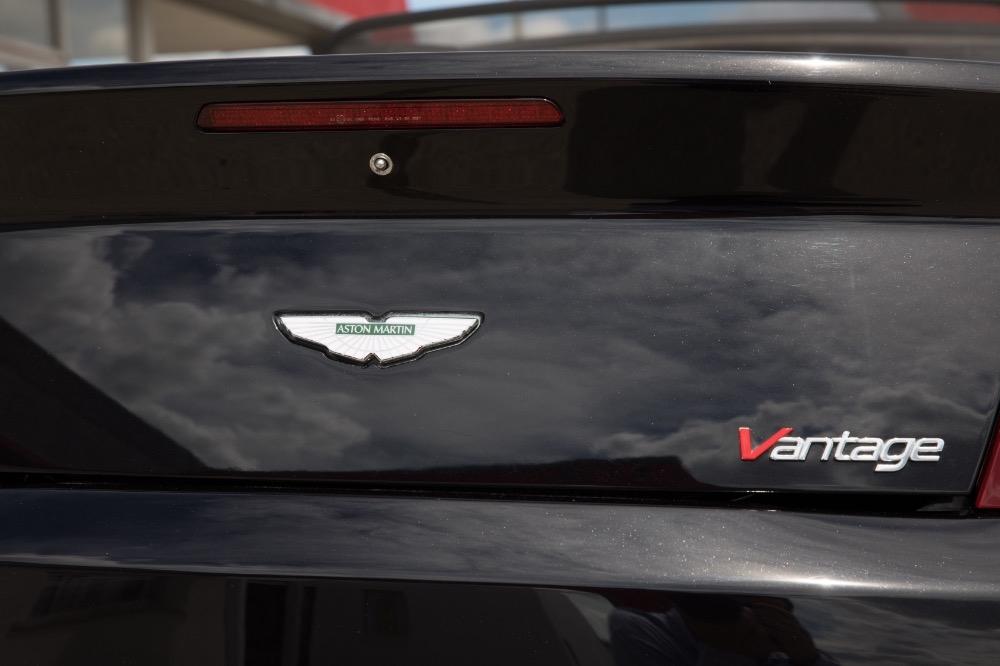 Used 2009 Aston Martin V8 Vantage Roadster Used 2009 Aston Martin V8 Vantage Roadster for sale Sold at Cauley Ferrari in West Bloomfield MI 27