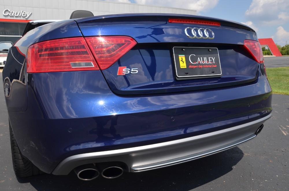 Used 2013 Audi S5 3.0T Quattro Prestige Used 2013 Audi S5 3.0T Quattro Prestige for sale Sold at Cauley Ferrari in West Bloomfield MI 19