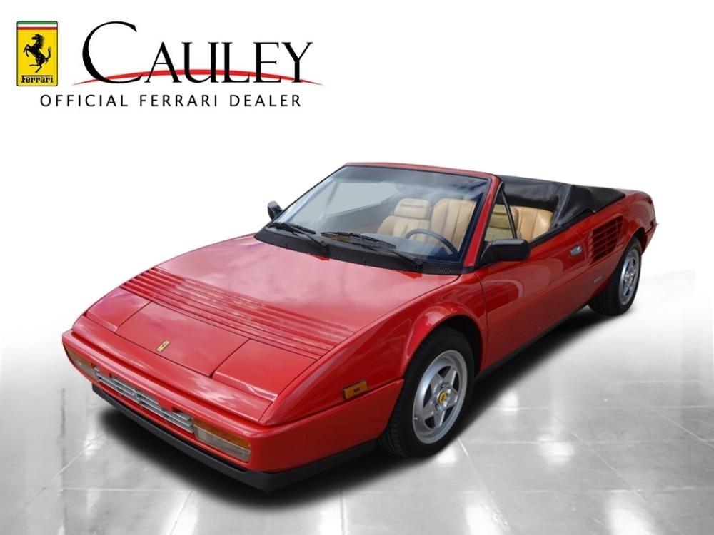 Used 1988 Ferrari Modial 3.2 Cabriolet Used 1988 Ferrari Modial 3.2 Cabriolet for sale Sold at Cauley Ferrari in West Bloomfield MI 10