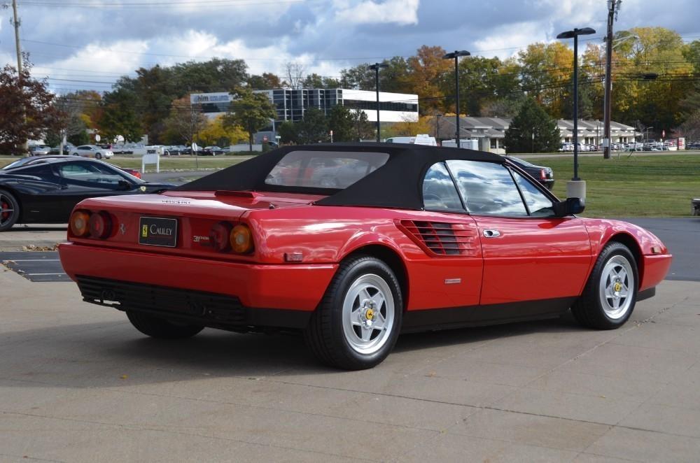 Used 1988 Ferrari Modial 3.2 Cabriolet Used 1988 Ferrari Modial 3.2 Cabriolet for sale Sold at Cauley Ferrari in West Bloomfield MI 14