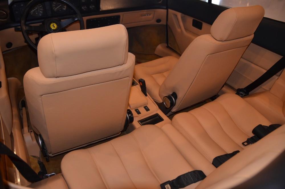 Used 1988 Ferrari Modial 3.2 Cabriolet Used 1988 Ferrari Modial 3.2 Cabriolet for sale Sold at Cauley Ferrari in West Bloomfield MI 36