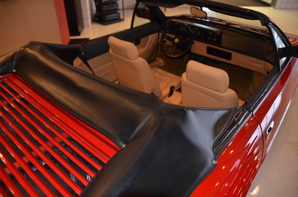 Used 1988 Ferrari Modial 3.2 Cabriolet Used 1988 Ferrari Modial 3.2 Cabriolet for sale Sold at Cauley Ferrari in West Bloomfield MI 38