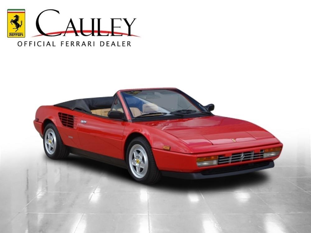Used 1988 Ferrari Modial 3.2 Cabriolet Used 1988 Ferrari Modial 3.2 Cabriolet for sale Sold at Cauley Ferrari in West Bloomfield MI 4