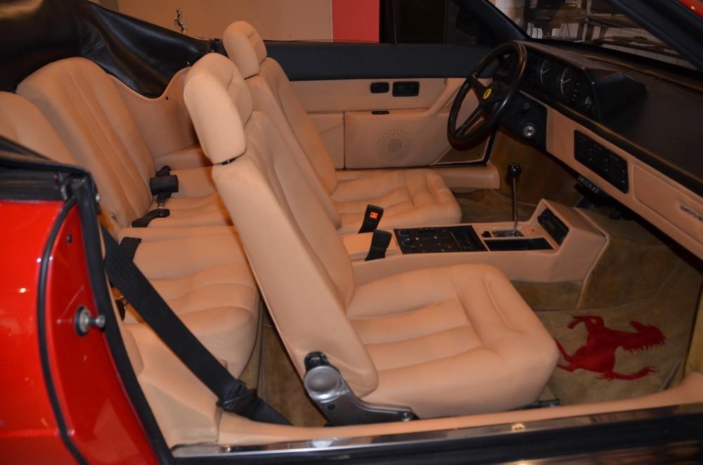 Used 1988 Ferrari Modial 3.2 Cabriolet Used 1988 Ferrari Modial 3.2 Cabriolet for sale Sold at Cauley Ferrari in West Bloomfield MI 40