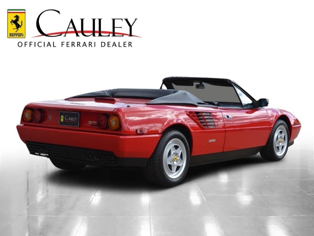 Used 1988 Ferrari Modial 3.2 Cabriolet Used 1988 Ferrari Modial 3.2 Cabriolet for sale Sold at Cauley Ferrari in West Bloomfield MI 6