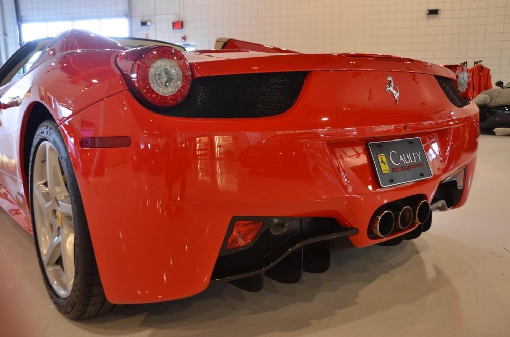 Used 2012 Ferrari 458 Spider Used 2012 Ferrari 458 Spider for sale Sold at Cauley Ferrari in West Bloomfield MI 16