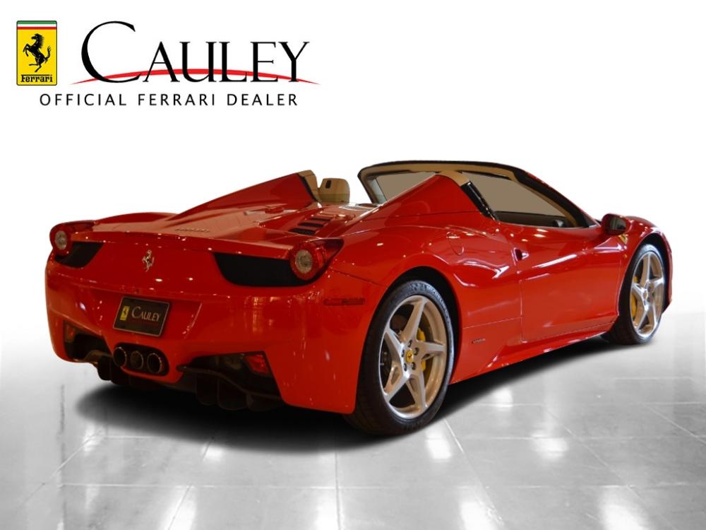 Used 2012 Ferrari 458 Spider Used 2012 Ferrari 458 Spider for sale Sold at Cauley Ferrari in West Bloomfield MI 6