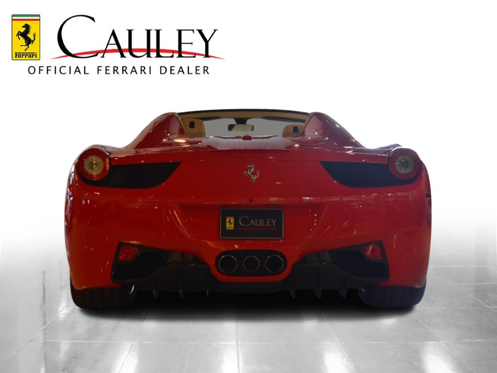 Used 2012 Ferrari 458 Spider Used 2012 Ferrari 458 Spider for sale Sold at Cauley Ferrari in West Bloomfield MI 7