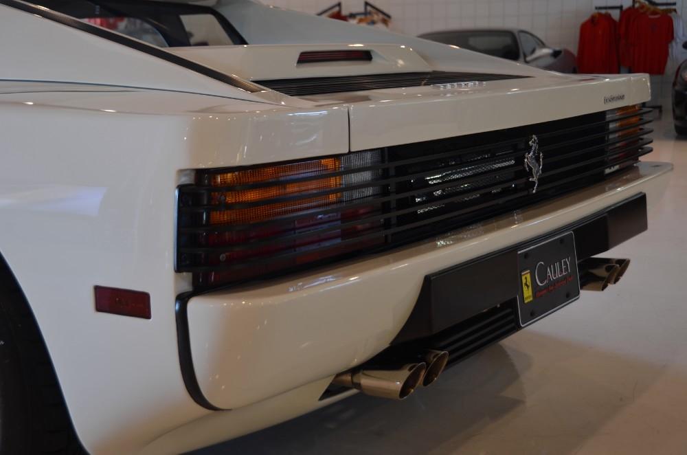 Used 1988 Ferrari Testarossa Used 1988 Ferrari Testarossa for sale Sold at Cauley Ferrari in West Bloomfield MI 22