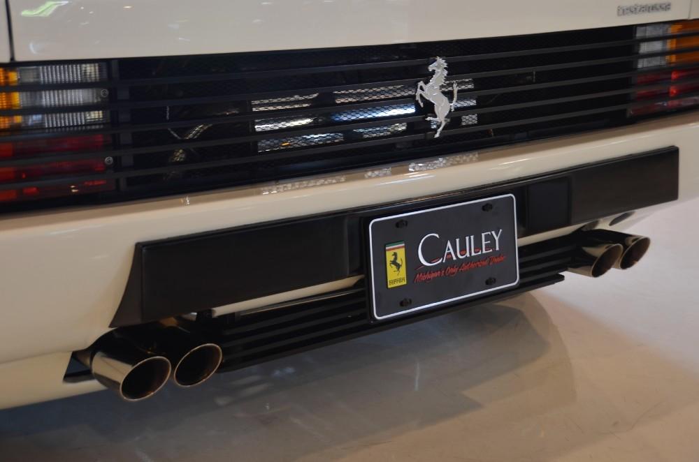 Used 1988 Ferrari Testarossa Used 1988 Ferrari Testarossa for sale Sold at Cauley Ferrari in West Bloomfield MI 24