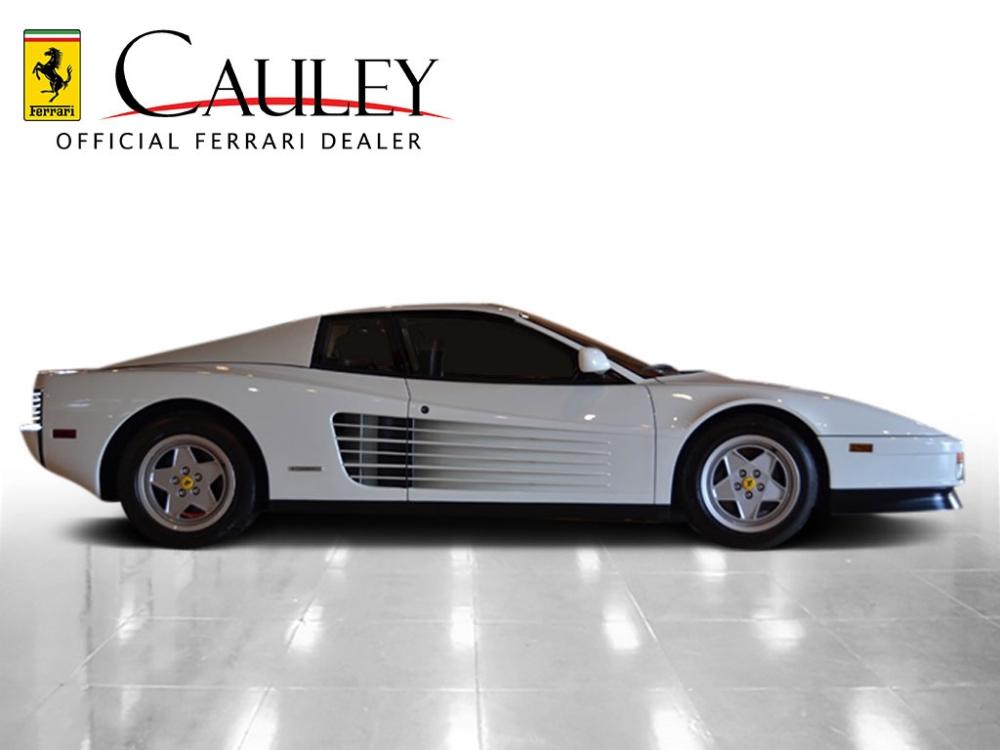 Used 1988 Ferrari Testarossa Used 1988 Ferrari Testarossa for sale Sold at Cauley Ferrari in West Bloomfield MI 5