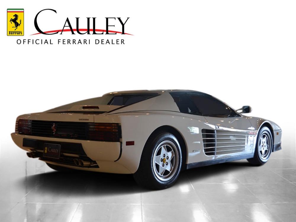 Used 1988 Ferrari Testarossa Used 1988 Ferrari Testarossa for sale Sold at Cauley Ferrari in West Bloomfield MI 6