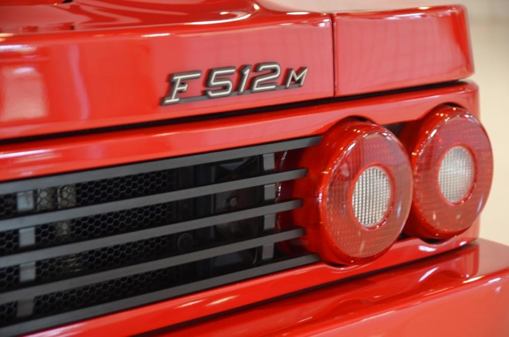 Used 1995 Ferrari F512 M Used 1995 Ferrari F512 M for sale Sold at Cauley Ferrari in West Bloomfield MI 24