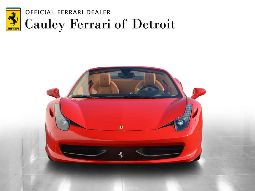 Used 2015 Ferrari 458 Spider Used 2015 Ferrari 458 Spider for sale Sold at Cauley Ferrari in West Bloomfield MI 3