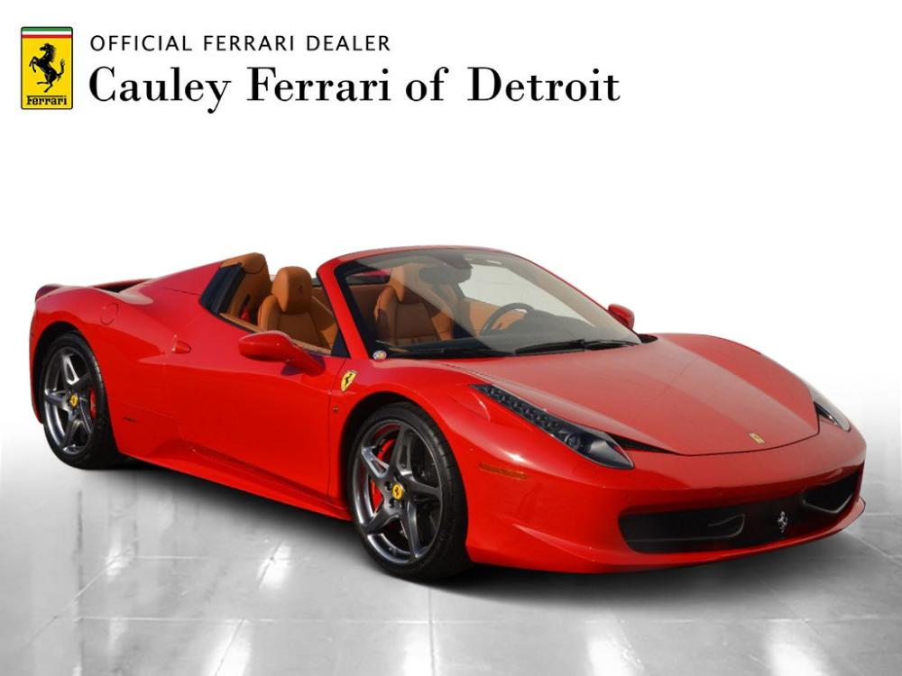 Used 15 Ferrari 458 Spider For Sale 9 900 Cauley Ferrari Stock Fp1925