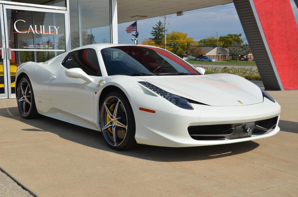 Used 2012 Ferrari 458 Spider Used 2012 Ferrari 458 Spider for sale Sold at Cauley Ferrari in West Bloomfield MI 46