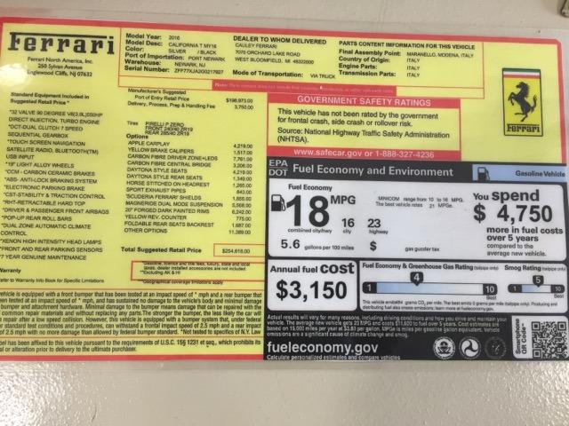 Used 2016 Ferrari California T Used 2016 Ferrari California T for sale Sold at Cauley Ferrari in West Bloomfield MI 82