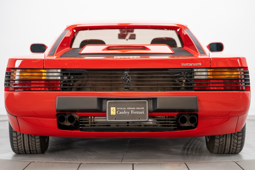 Used 1989 Ferrari Testarossa Used 1989 Ferrari Testarossa for sale $159,900 at Cauley Ferrari in West Bloomfield MI 6