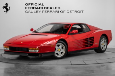 Used 1989 Ferrari Testarossa Used 1989 Ferrari Testarossa for sale Sold at Cauley Ferrari in West Bloomfield MI 1