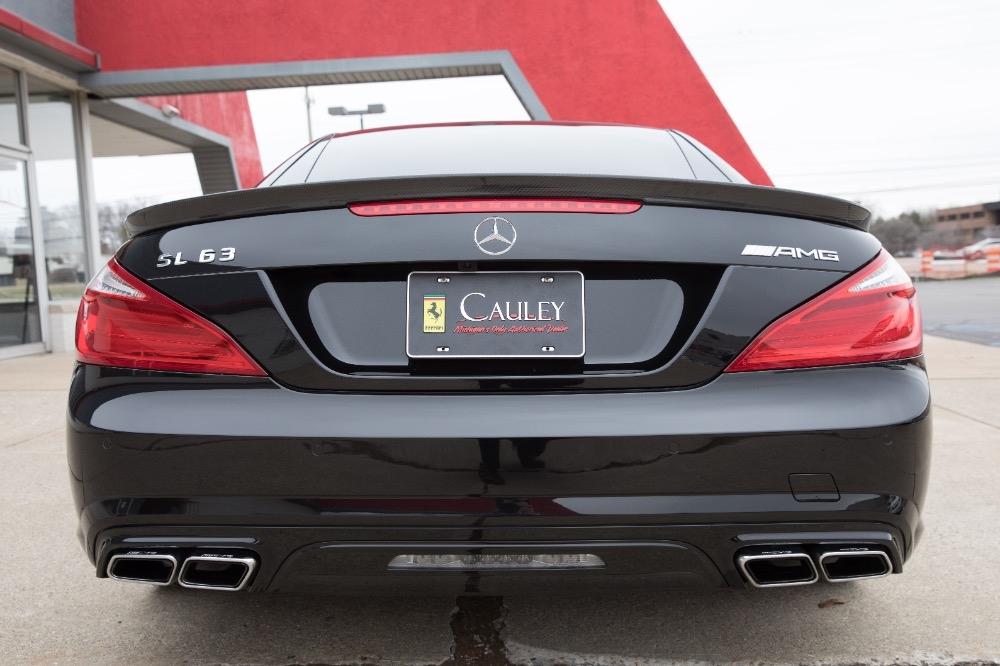 Used 2013 Mercedes-Benz SL-Class SL 63 AMG Used 2013 Mercedes-Benz SL-Class SL 63 AMG for sale Sold at Cauley Ferrari in West Bloomfield MI 15