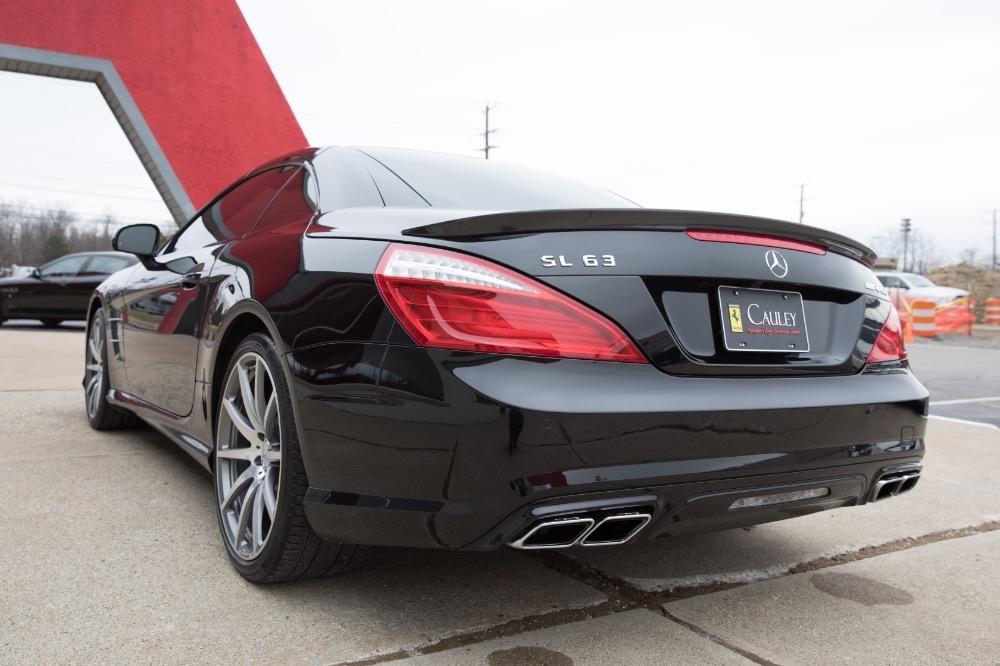 Used 2013 Mercedes-Benz SL-Class SL 63 AMG Used 2013 Mercedes-Benz SL-Class SL 63 AMG for sale Sold at Cauley Ferrari in West Bloomfield MI 17