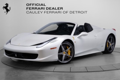 Used 2015 Ferrari 458 Spider Used 2015 Ferrari 458 Spider for sale Sold at Cauley Ferrari in West Bloomfield MI 1