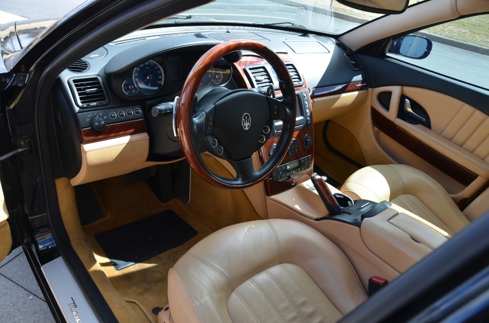 Used 2005 Maserati Quattroporte Used 2005 Maserati Quattroporte for sale Sold at Cauley Ferrari in West Bloomfield MI 19