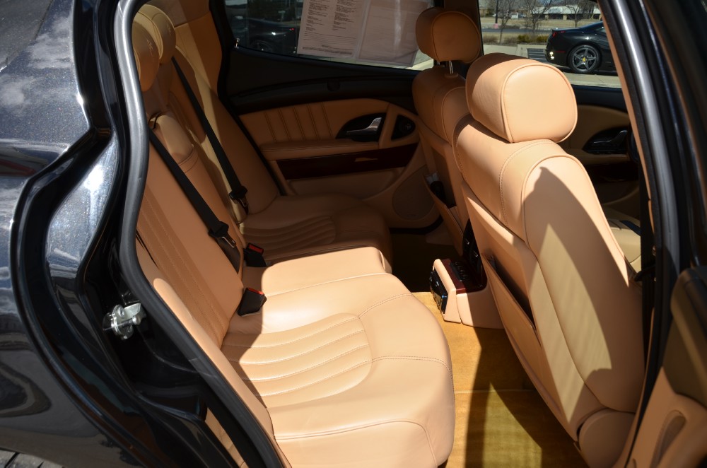 Used 2005 Maserati Quattroporte Used 2005 Maserati Quattroporte for sale Sold at Cauley Ferrari in West Bloomfield MI 21