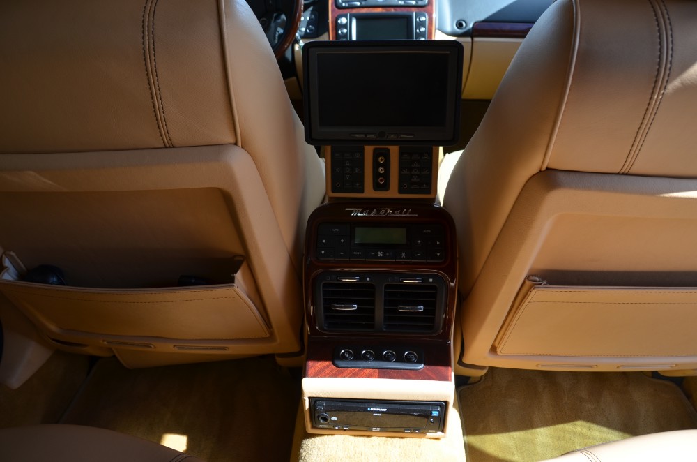 Used 2005 Maserati Quattroporte Used 2005 Maserati Quattroporte for sale Sold at Cauley Ferrari in West Bloomfield MI 24