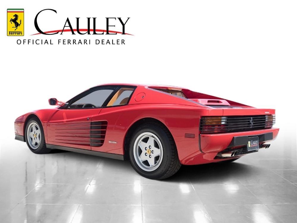 Used 1990 Ferrari Testarossa Used 1990 Ferrari Testarossa for sale Sold at Cauley Ferrari in West Bloomfield MI 8