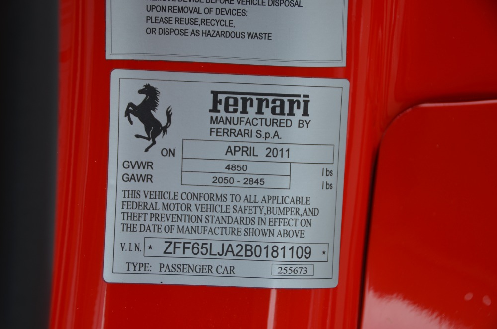 Used 2011 Ferrari California Used 2011 Ferrari California for sale Sold at Cauley Ferrari in West Bloomfield MI 85