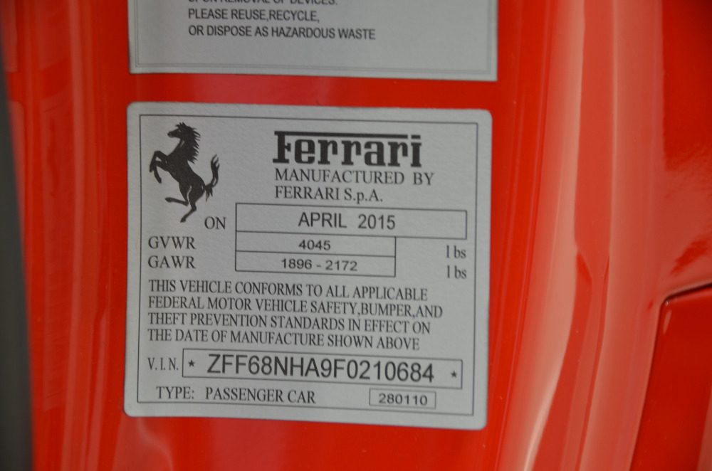 Used 2015 Ferrari 458 Spider Used 2015 Ferrari 458 Spider for sale Sold at Cauley Ferrari in West Bloomfield MI 48