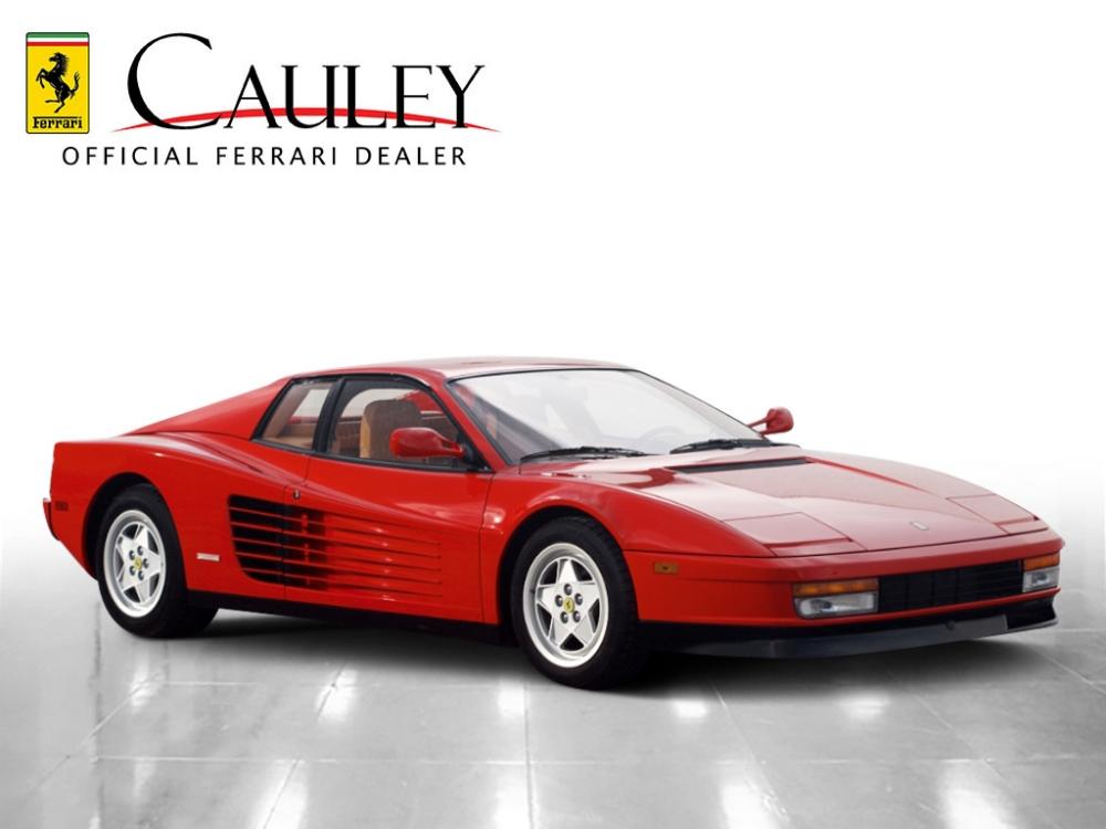 Used 1990 Ferrari Testarossa Used 1990 Ferrari Testarossa for sale Sold at Cauley Ferrari in West Bloomfield MI 4