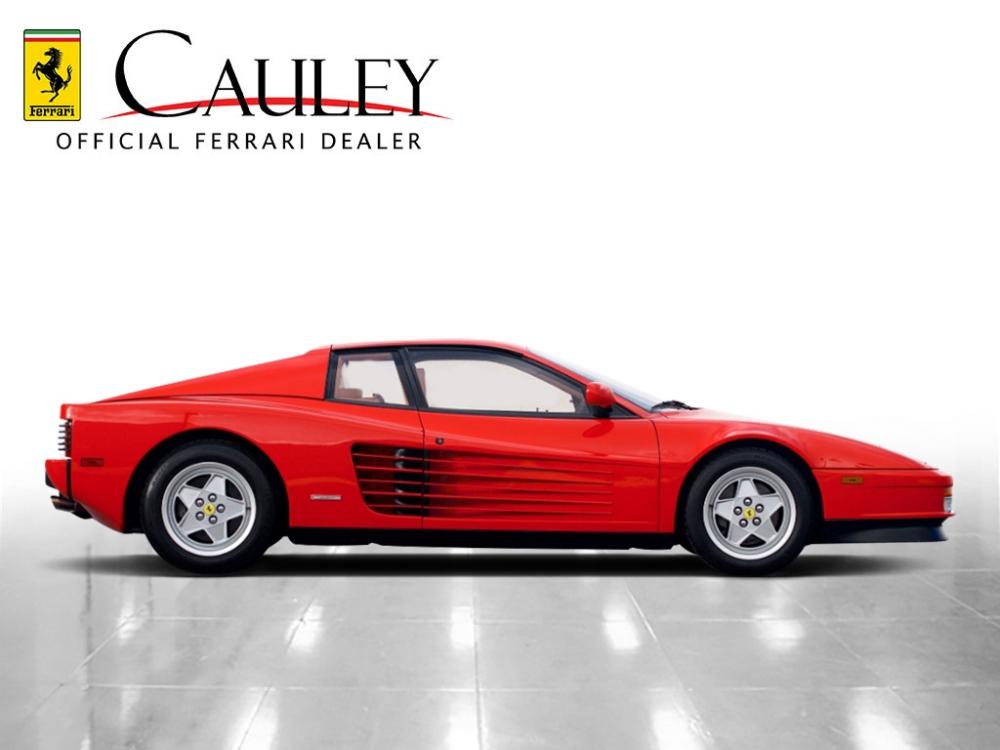 Used 1990 Ferrari Testarossa Used 1990 Ferrari Testarossa for sale Sold at Cauley Ferrari in West Bloomfield MI 5