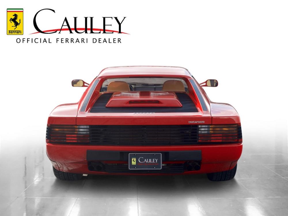 Used 1990 Ferrari Testarossa Used 1990 Ferrari Testarossa for sale Sold at Cauley Ferrari in West Bloomfield MI 7
