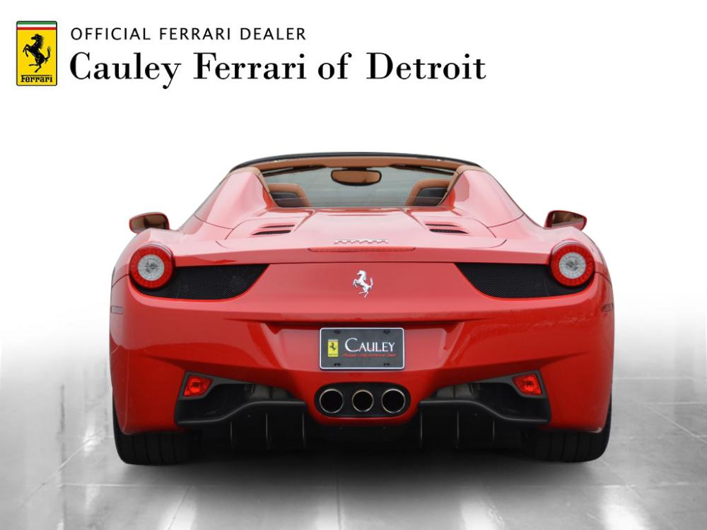 Used 2013 Ferrari 458 Spider Used 2013 Ferrari 458 Spider for sale Sold at Cauley Ferrari in West Bloomfield MI 7