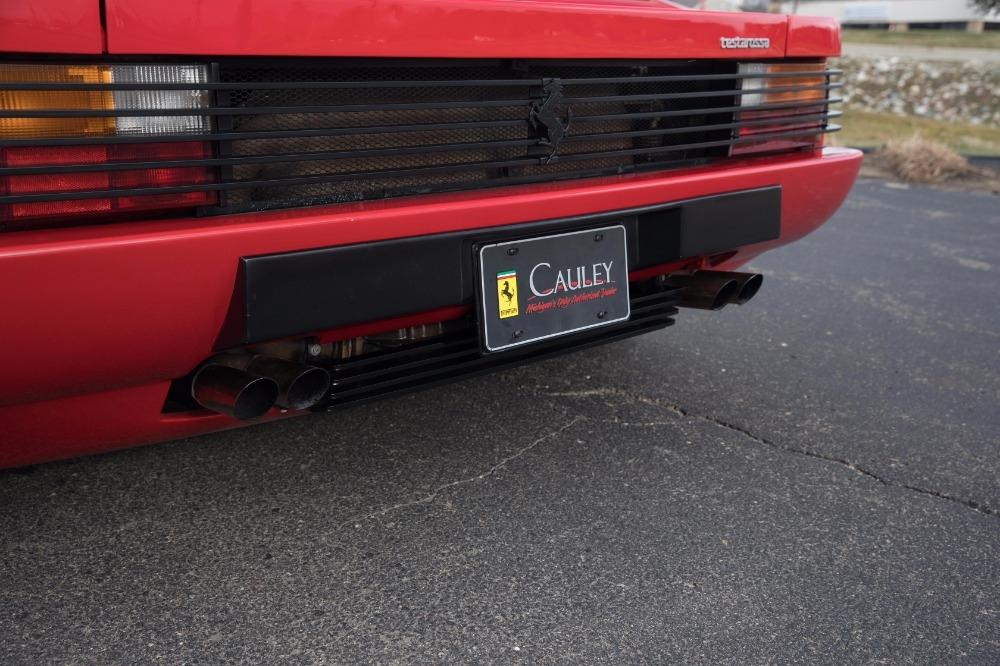 Used 1988 Ferrari Testarossa Used 1988 Ferrari Testarossa for sale Sold at Cauley Ferrari in West Bloomfield MI 18