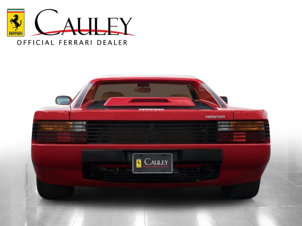 Used 1988 Ferrari Testarossa Used 1988 Ferrari Testarossa for sale Sold at Cauley Ferrari in West Bloomfield MI 7